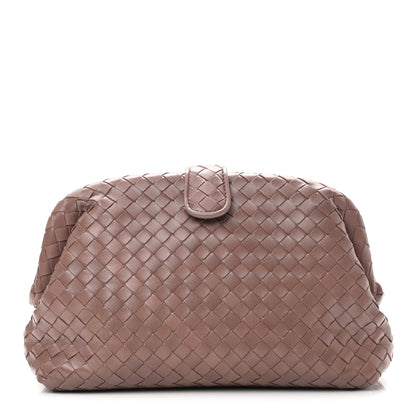 Bottega Veneta Nappa Intrecciato The Lauren 1980 Clutch Camel 1 of 10