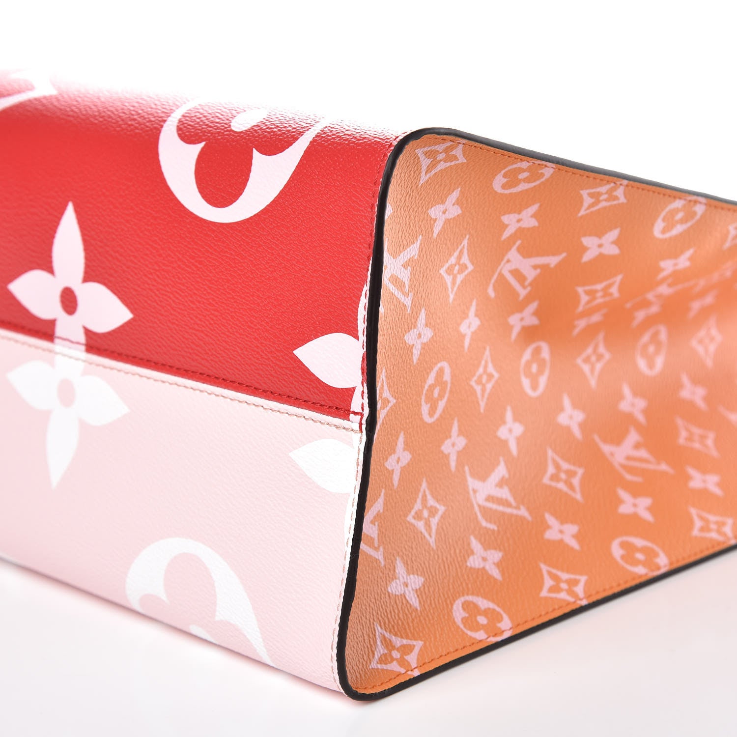 Louis Vuitton Monogram Giant Onthego GM Rouge Rose 9 of 9