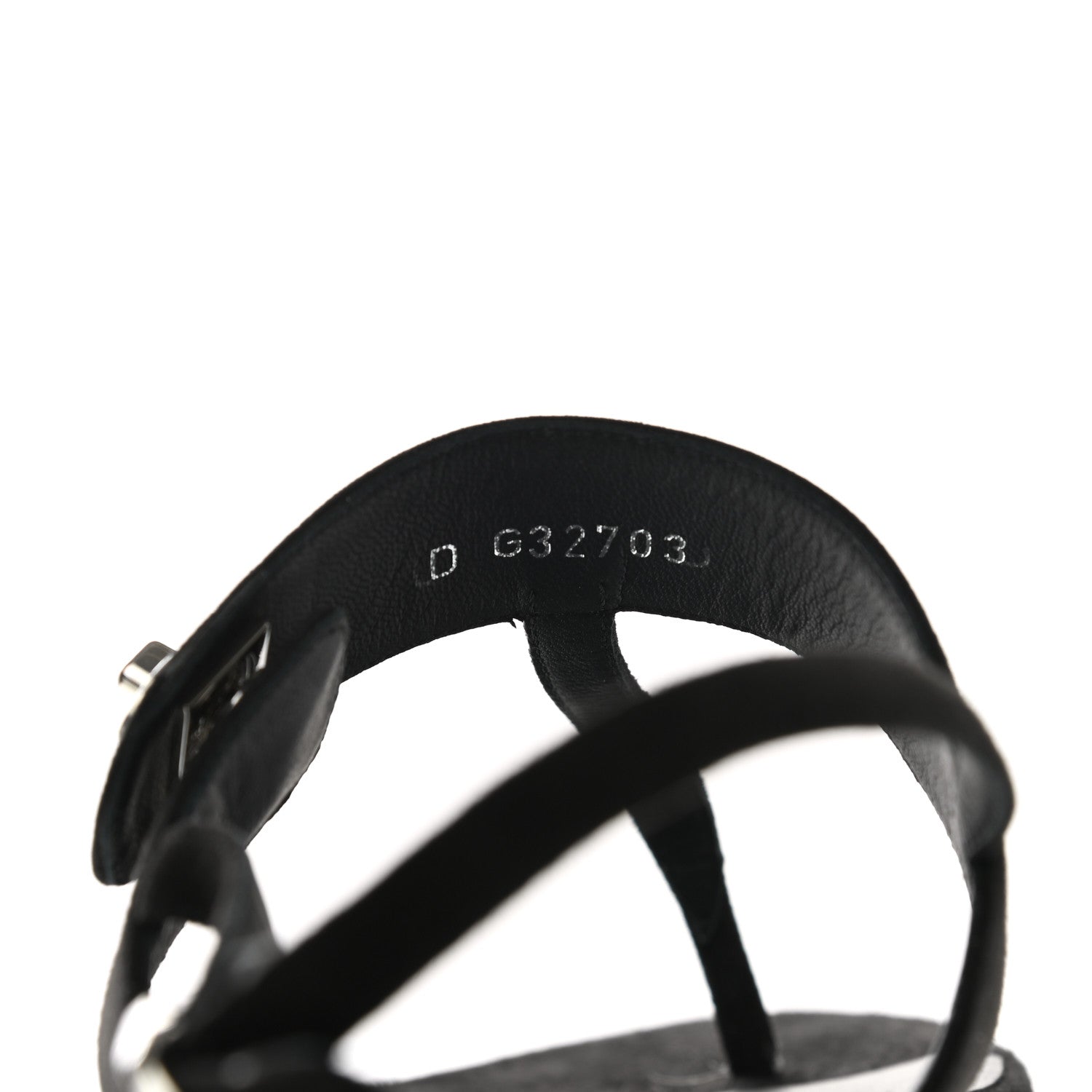 Chanel Suede CC Thong Sandals 38 Black 8 of 8