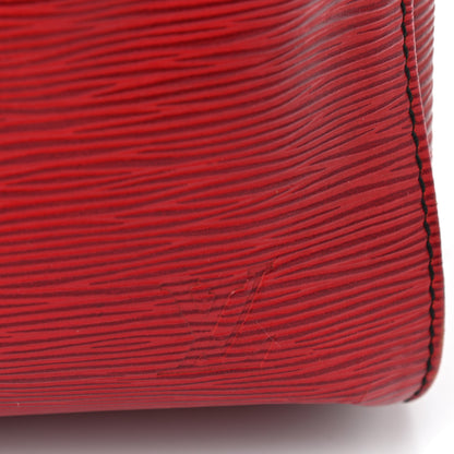 Louis Vuitton Epi Keepall 45 Castillan Red 10 of 16