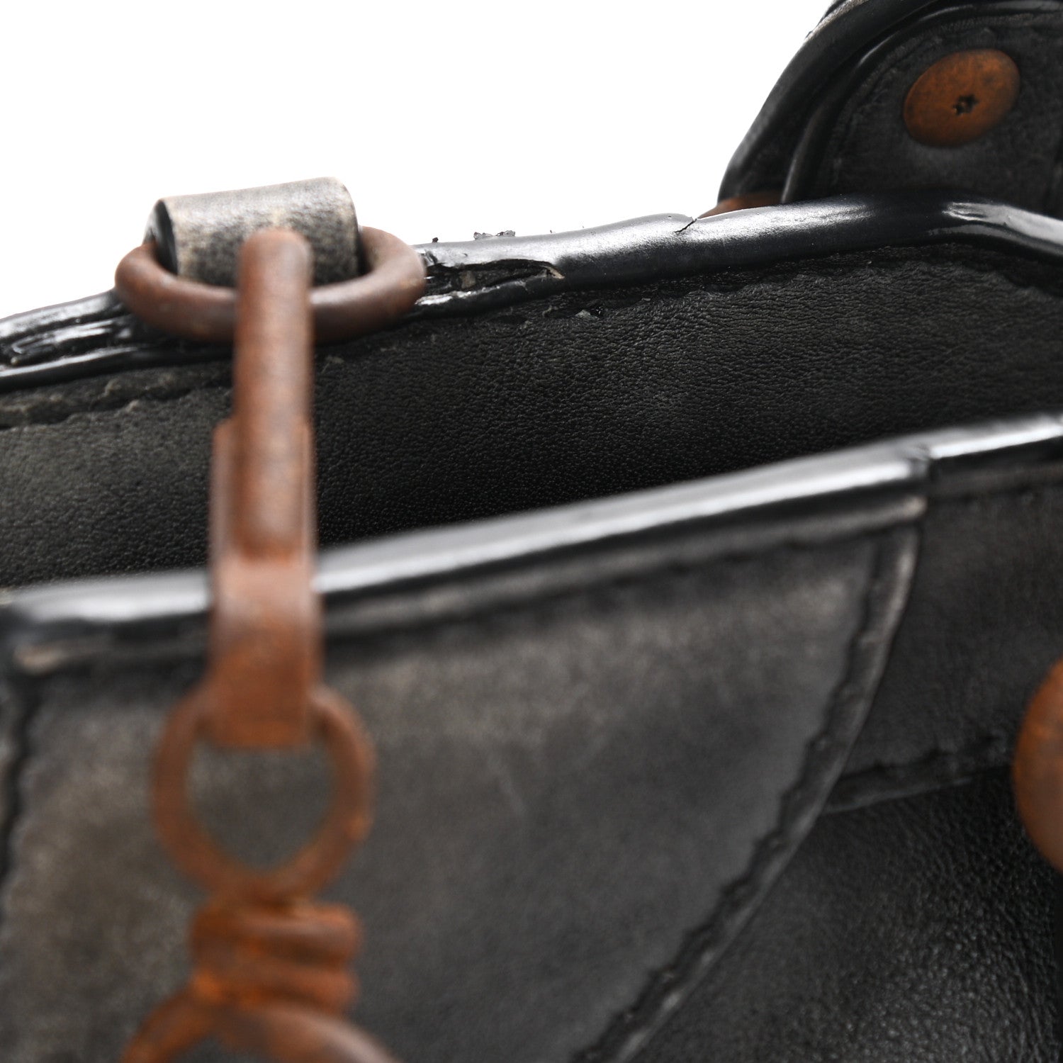 Balenciaga Used Calfskin Rust Hardware Neo Classic City Black 10 of 10