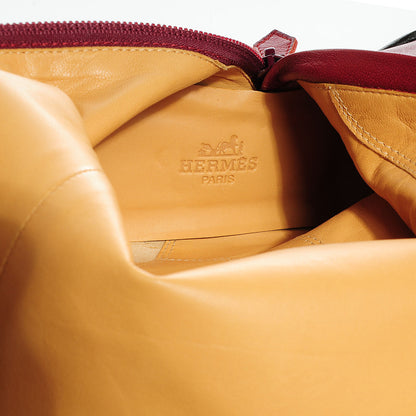Hermes Chevre de Coromandel Nancy Boots Rouge H 38 8 of 10