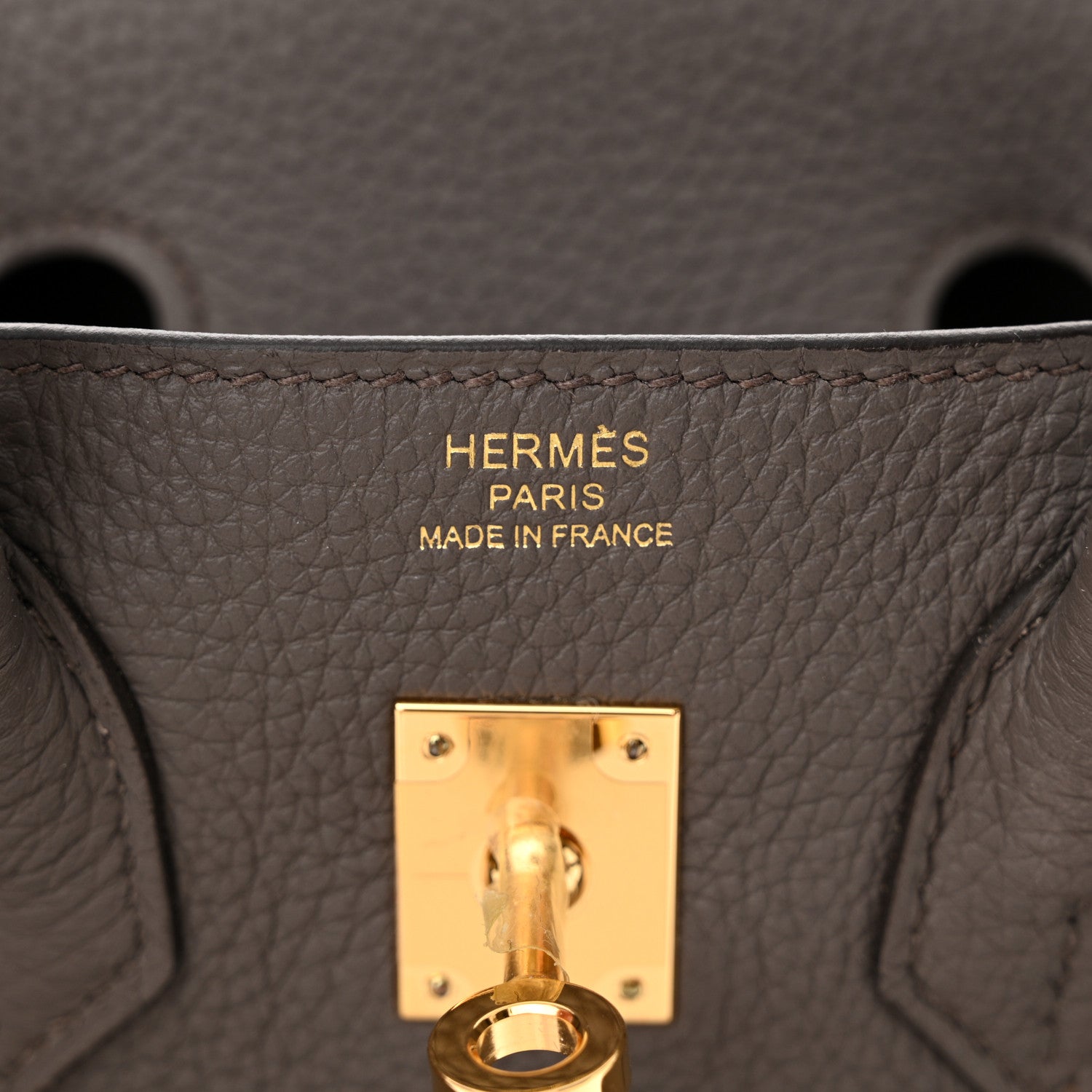 Hermes Togo Birkin 25 Etain 6 of 12