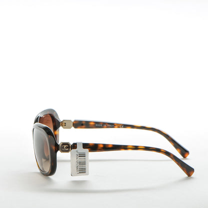 Chanel Tortoise Shell CC Sunglasses 5286 3 of 8