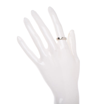 Cartier 18K White Gold 3.5mm LOVE Wedding Band Ring 51 5.75 2 of 4