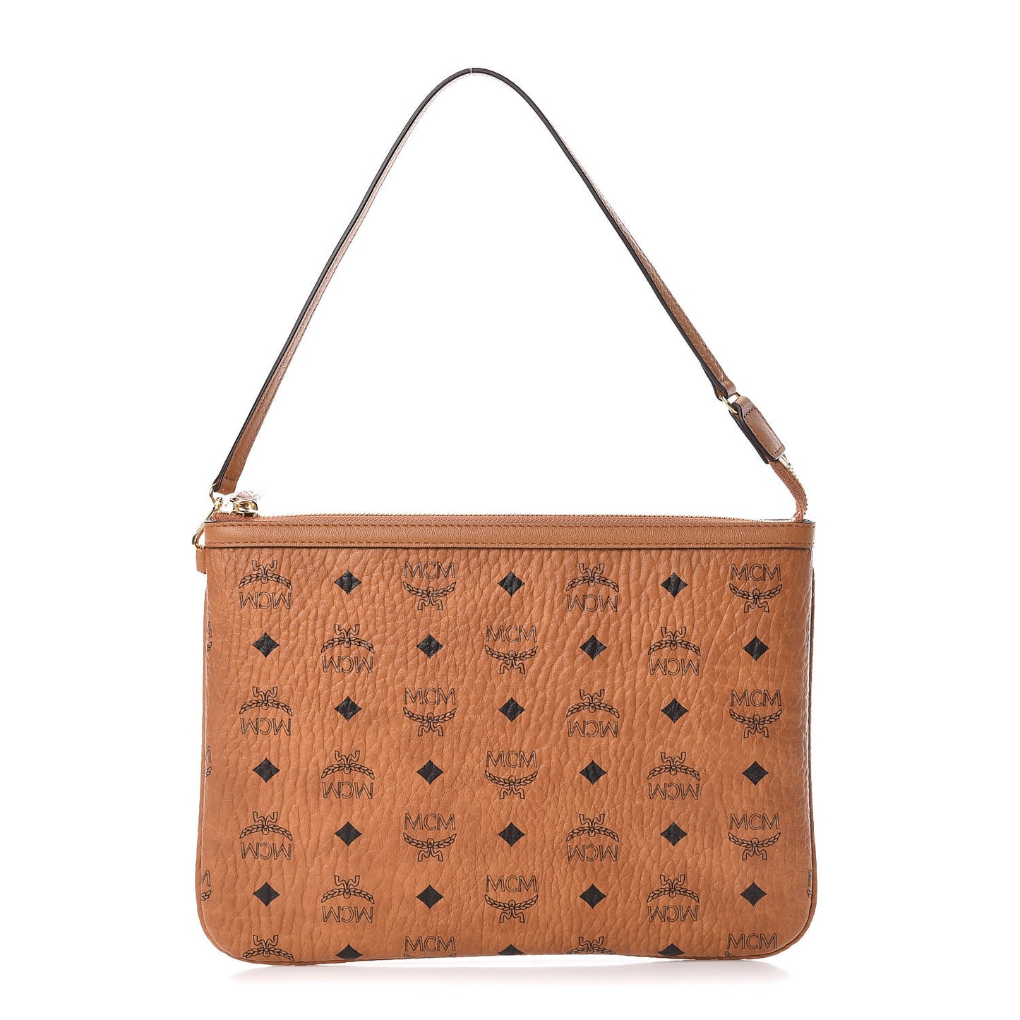 Visetos Liz Shopper Tote Pouch Cognac