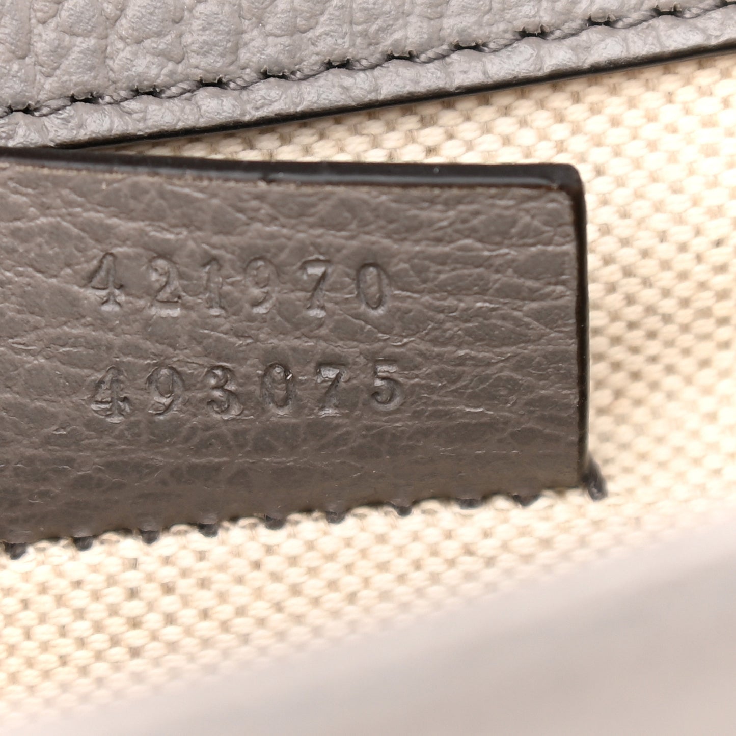 Calfskin Mini Dionysus Shoulder Bag Dusty Grey