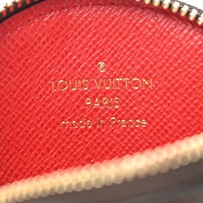 Louis Vuitton Monogram 2020 Christmas Animation Bumper Cars Round Coin Purse Coquelicot 6 of 7