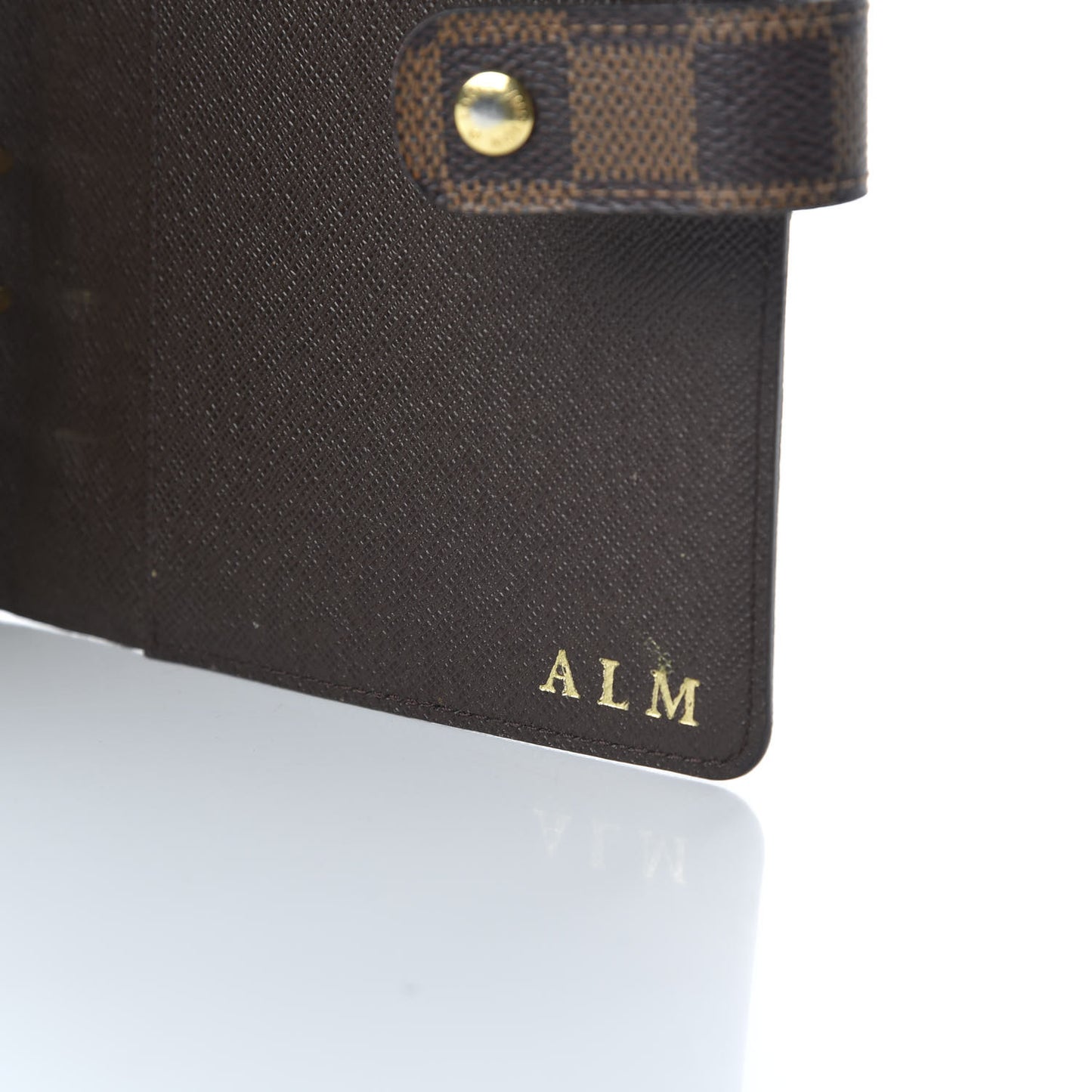 Damier Ebene Medium Ring Agenda Cover