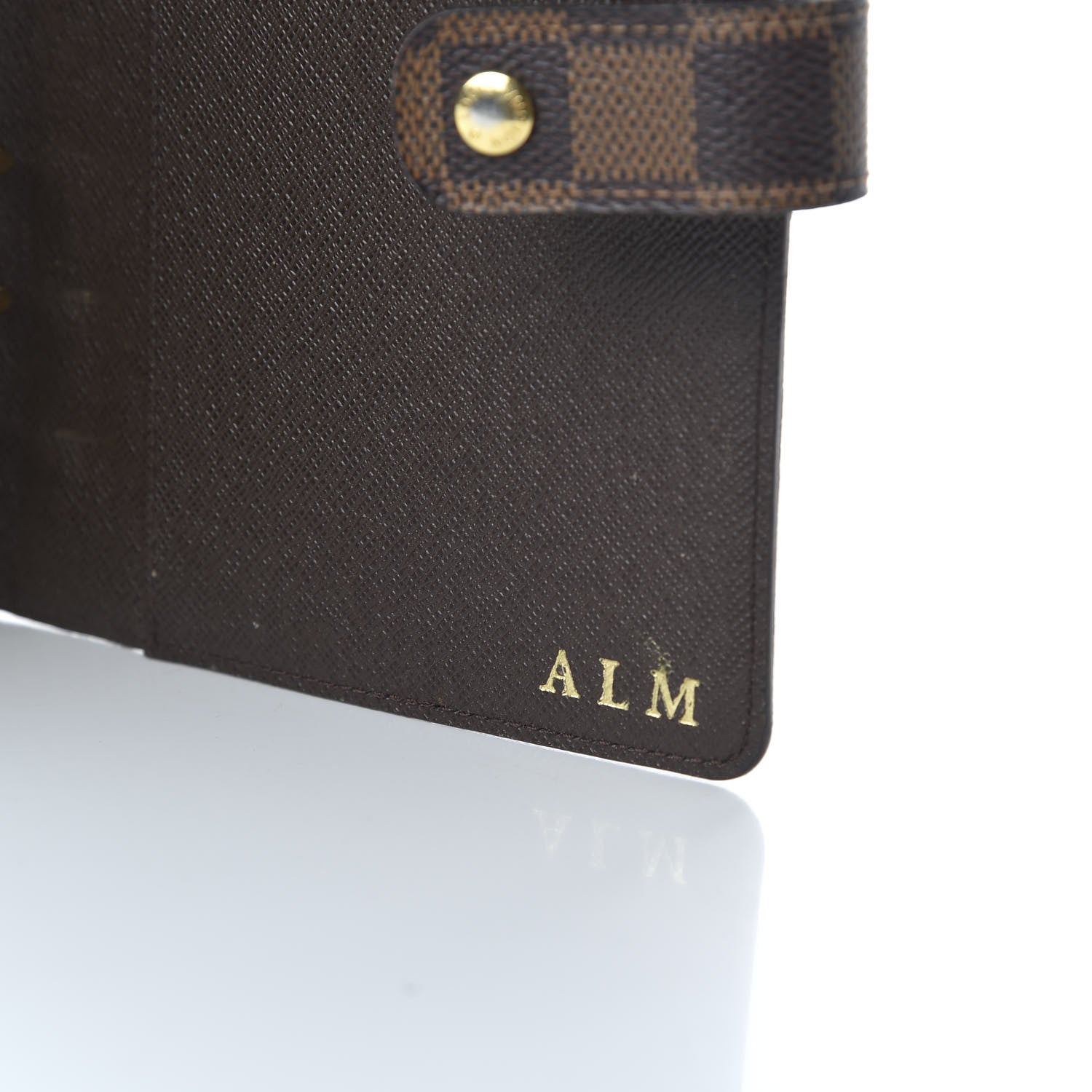 Louis Vuitton Damier Ebene Medium Ring Agenda Cover 8 of 10