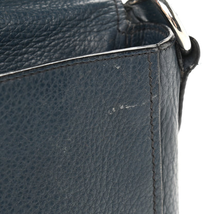 Miu Miu Vitello Phenix Madras Shoulder Bag Oltremare 20 of 24