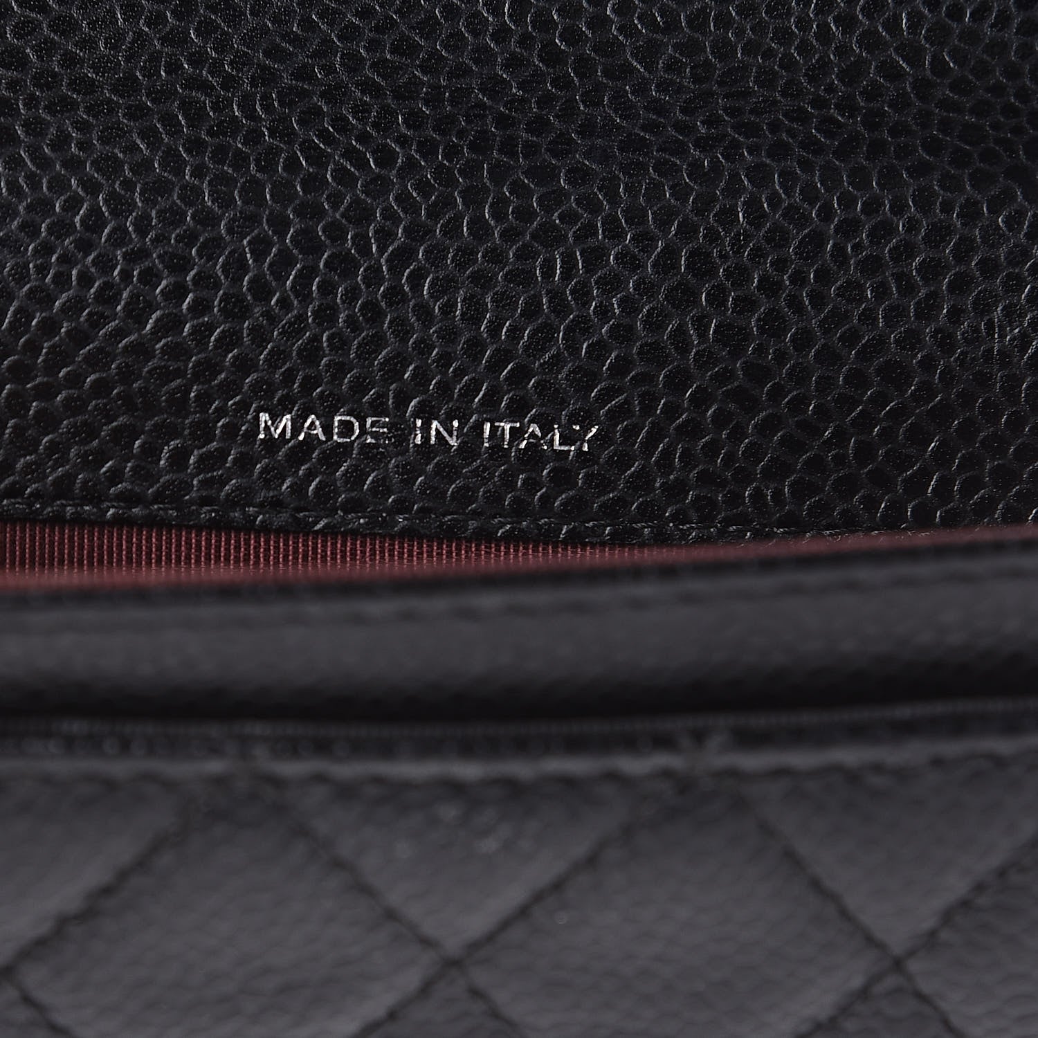 Chanel Caviar Quilted Flap Card Holder Black 7 of 9