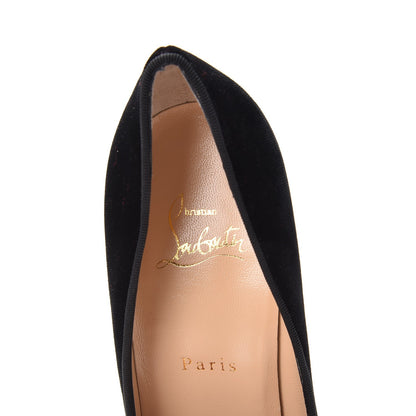 Christian Louboutin Velvet Diva Cora 100 Pumps 39.5 Black Multi 7 of 8