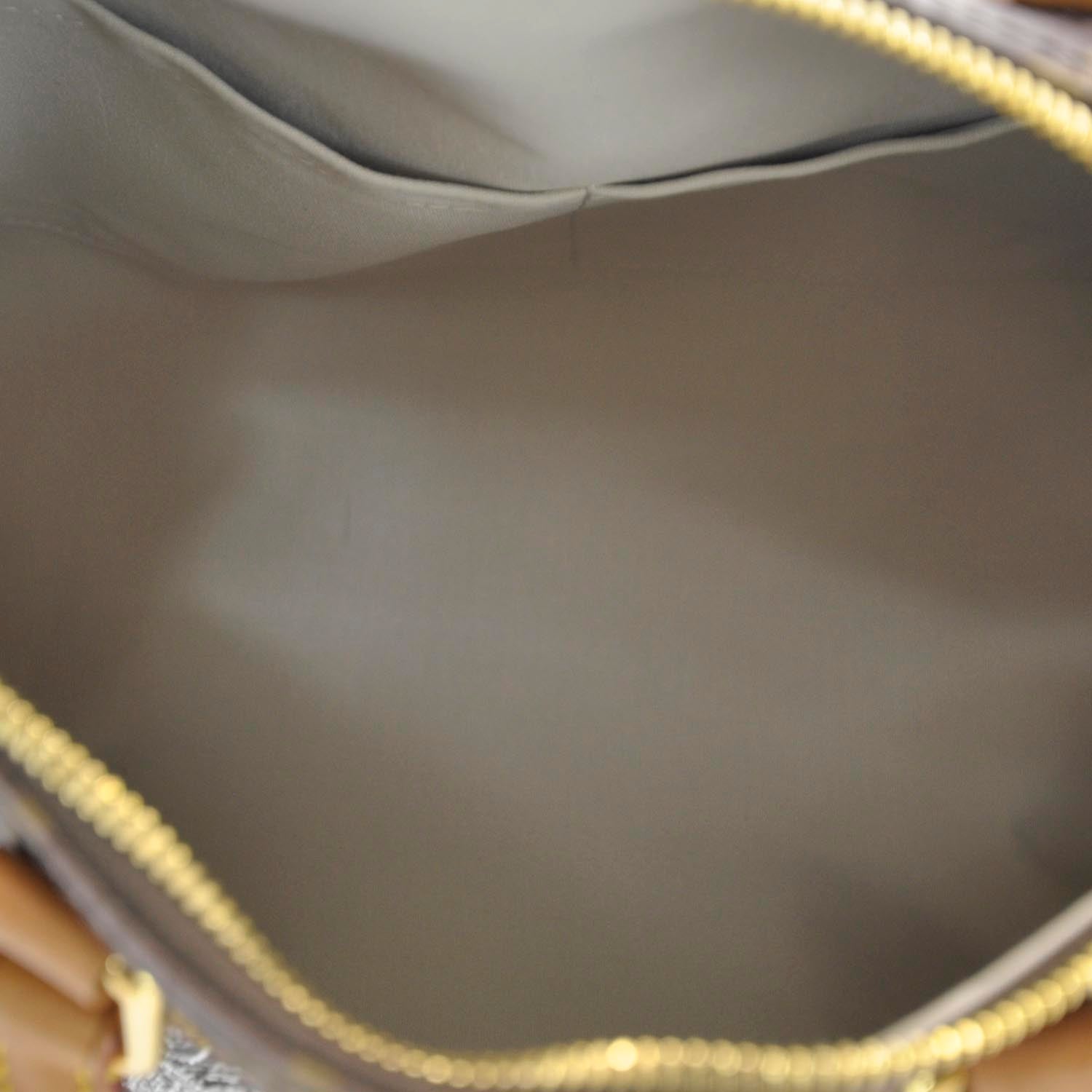 Louis Vuitton Monogram Dentelle Speedy 30 Silver 7 of 9