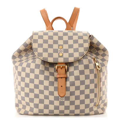 Louis Vuitton Damier Azur Sperone Backpack 1 of 12