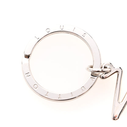Louis Vuitton Metal Autograph Key Holder Silver 3 of 5