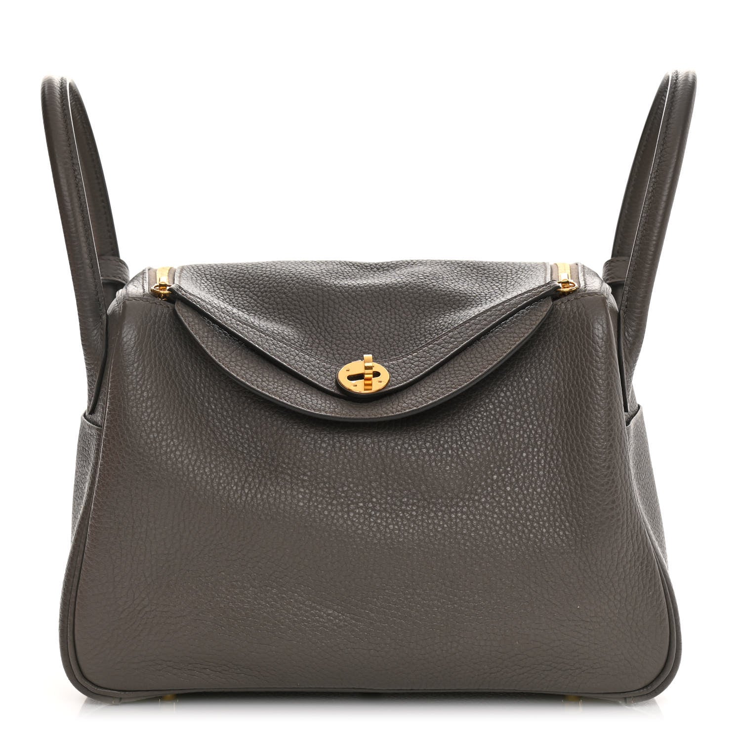 Hermes Taurillon Clemence Lindy 30 Etain 1 of 11