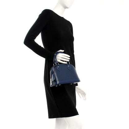 Louis Vuitton Epi Alma BB Indigo 3 of 8