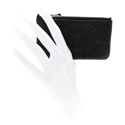 Louis Vuitton Empreinte Monogram Giant Key Pouch Black 2 of 7