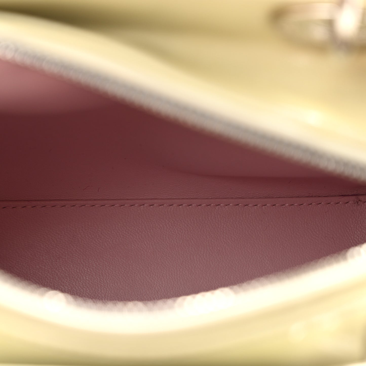 Patent Cannage Gradient Medium Lady Dior Blue Coral