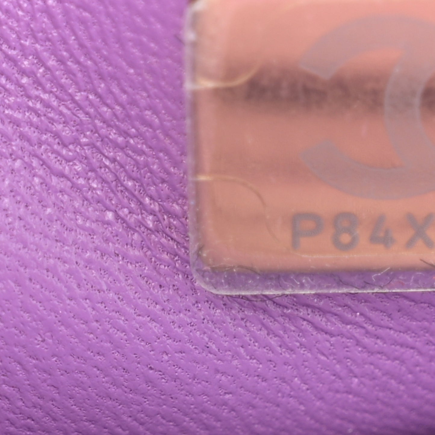 Caviar Quilted Extra Mini Coco Handle Flap Purple