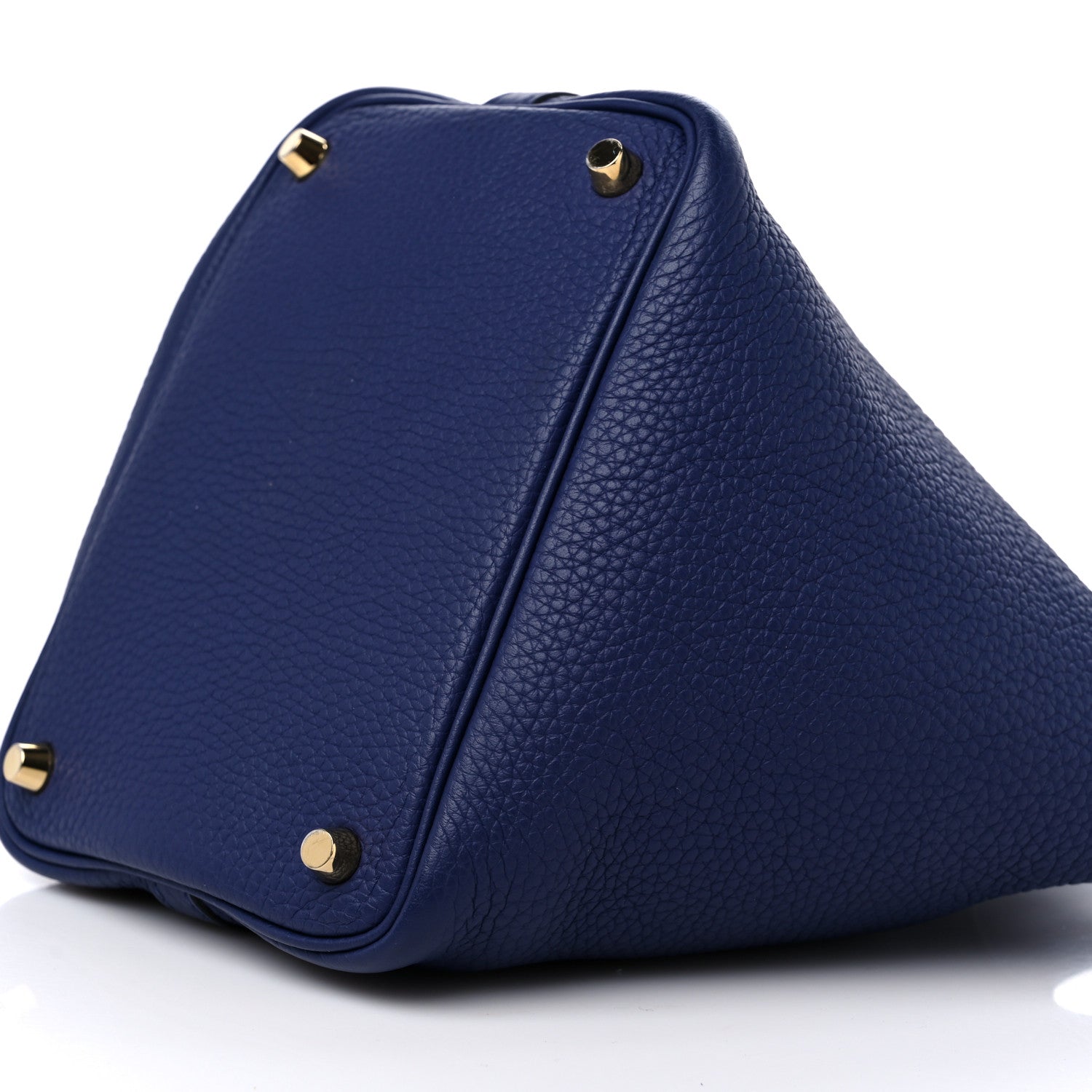 Hermes Taurillon Clemence Picotin Lock 18 PM Bleu Encre 8 of 8