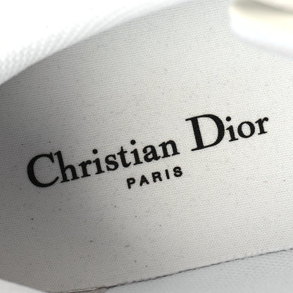 Christian Dior Calfskin Suede Dior Star Low Top Sneakers 38.5 White Gold 8 of 10