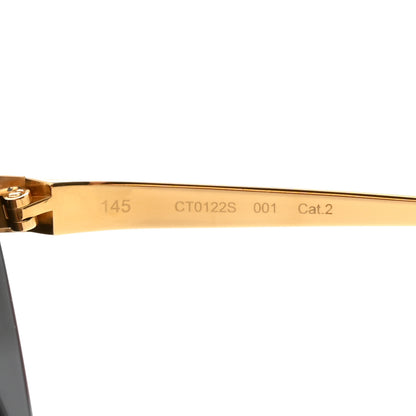 Cartier Panthere Wild De Cartier Sunglasses CT0122S Black 6 of 9