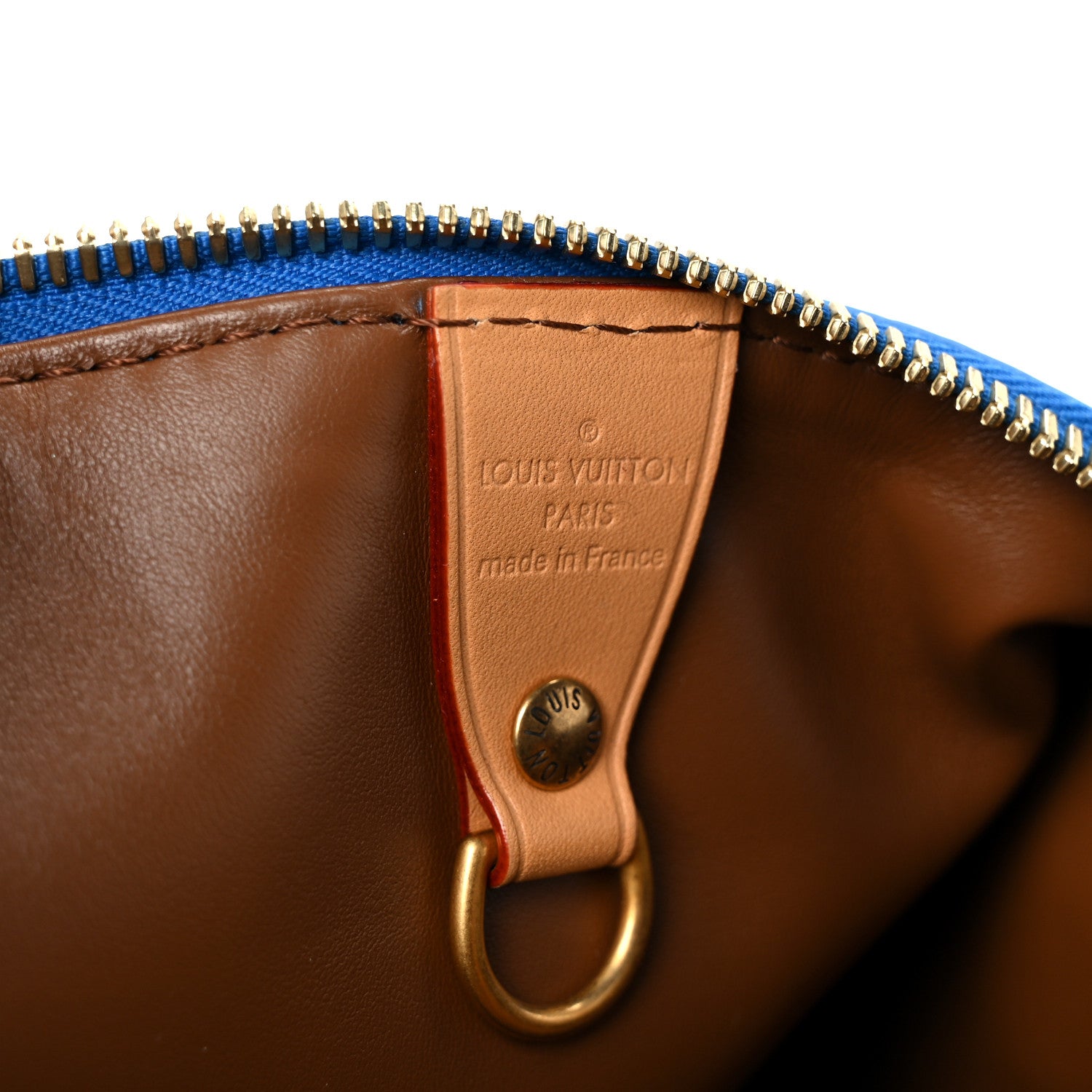 Louis Vuitton Calfskin Monogram Speedy P9 Bandouliere 25 Blue 7 of 16