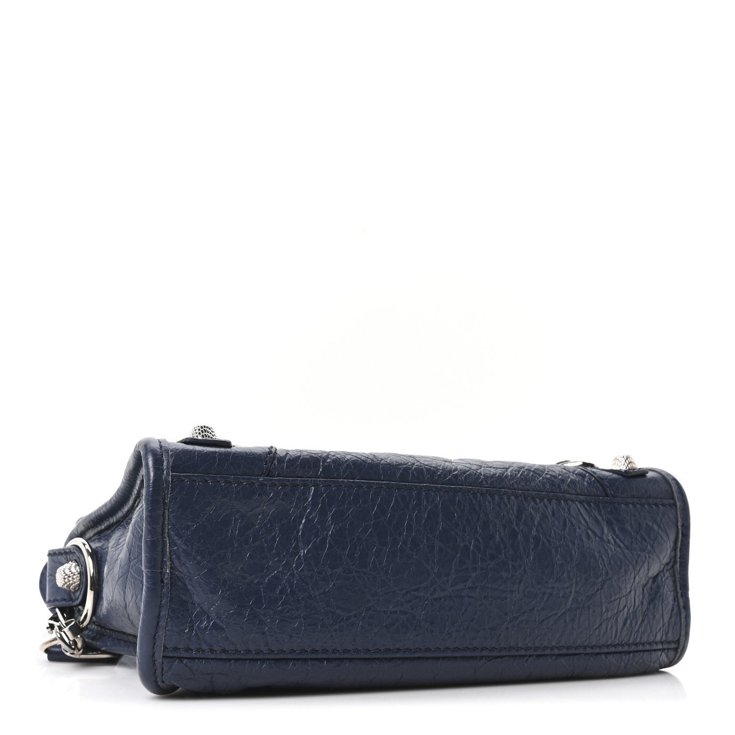 Balenciaga Agneau Giant 12 Silver Hardware Mini City Bleu Roi 4 of 10