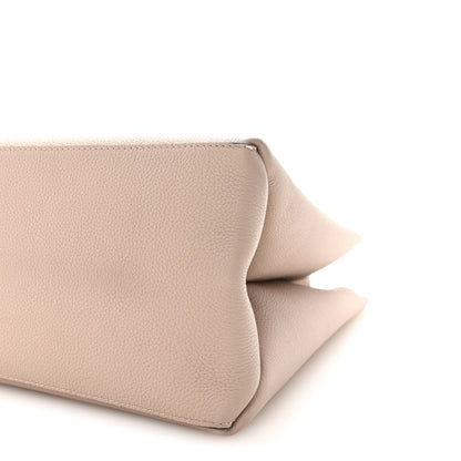 Louis Vuitton Grained Calfskin Lockme Shopper Greige 9 of 10