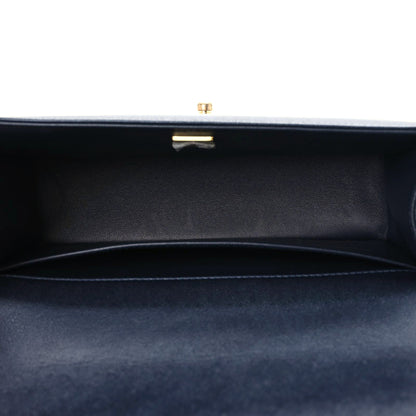 Chanel Pearly Caviar Quilted Medium Boy Flap Blue 7 of 10