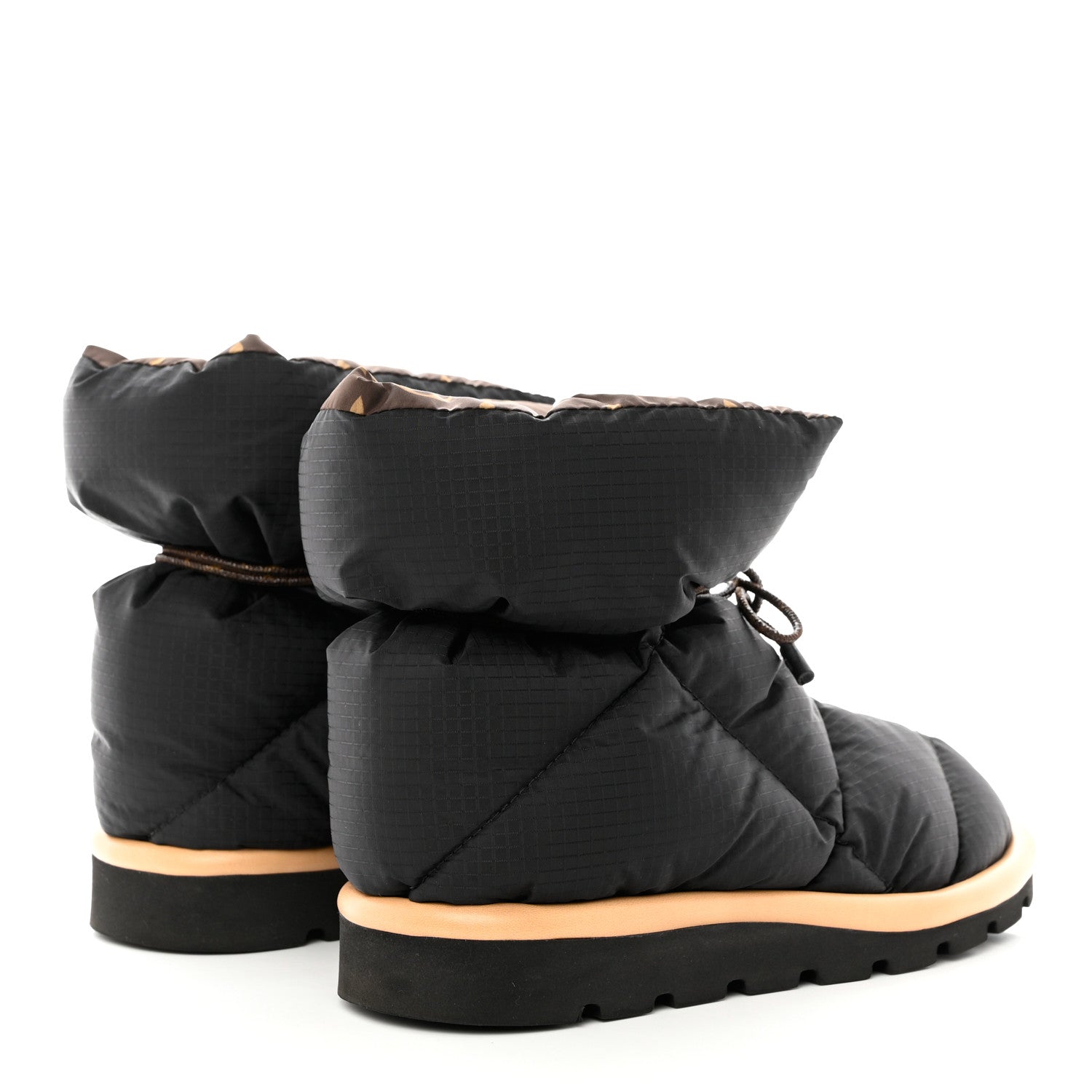 Louis Vuitton Nylon Monogram Pillow Comfort Ankle Boot 36 Black 4 of 9