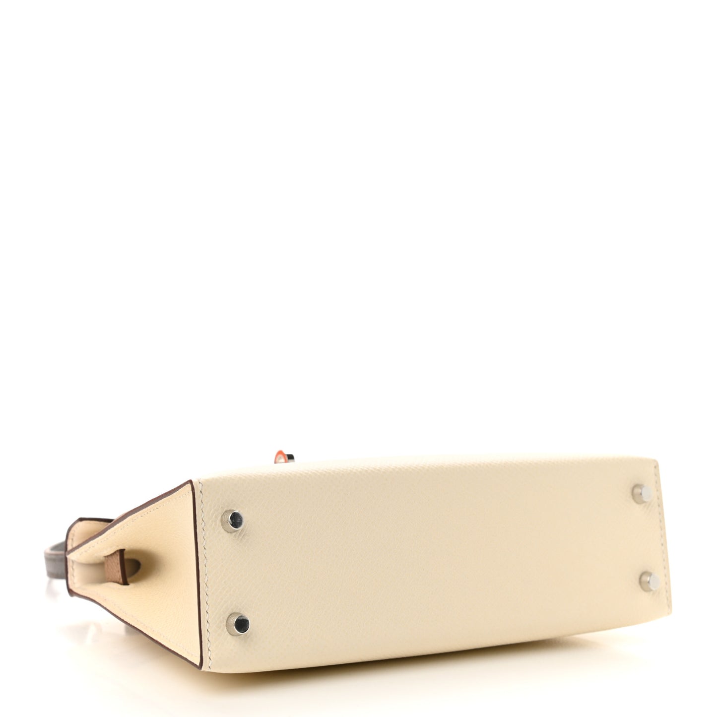 Epsom Mini Kelly Sellier 20 Nata Chai Gris Meyer