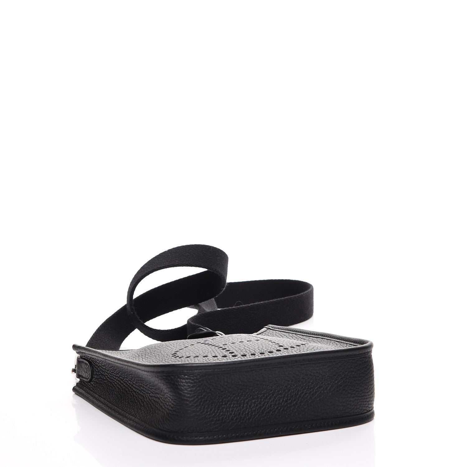 Hermes Taurillon Clemence Evelyne TPM Black 4 of 8