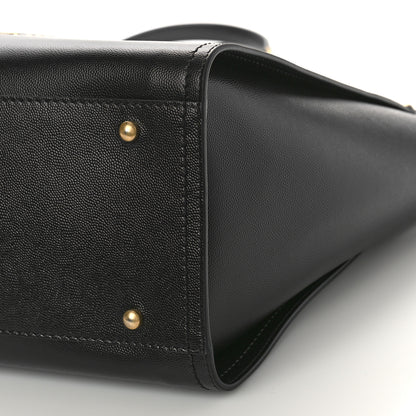 Chanel Caviar Small Studded Deauville Tote Black 9 of 9