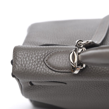 Hermes Taurillon Clemence Kelly Retourne 35 Etain 22 of 30