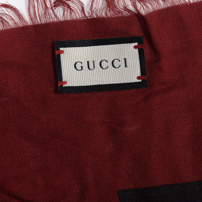 Gucci Modal Silk Tiger Print Scarf Yellow 2 of 3