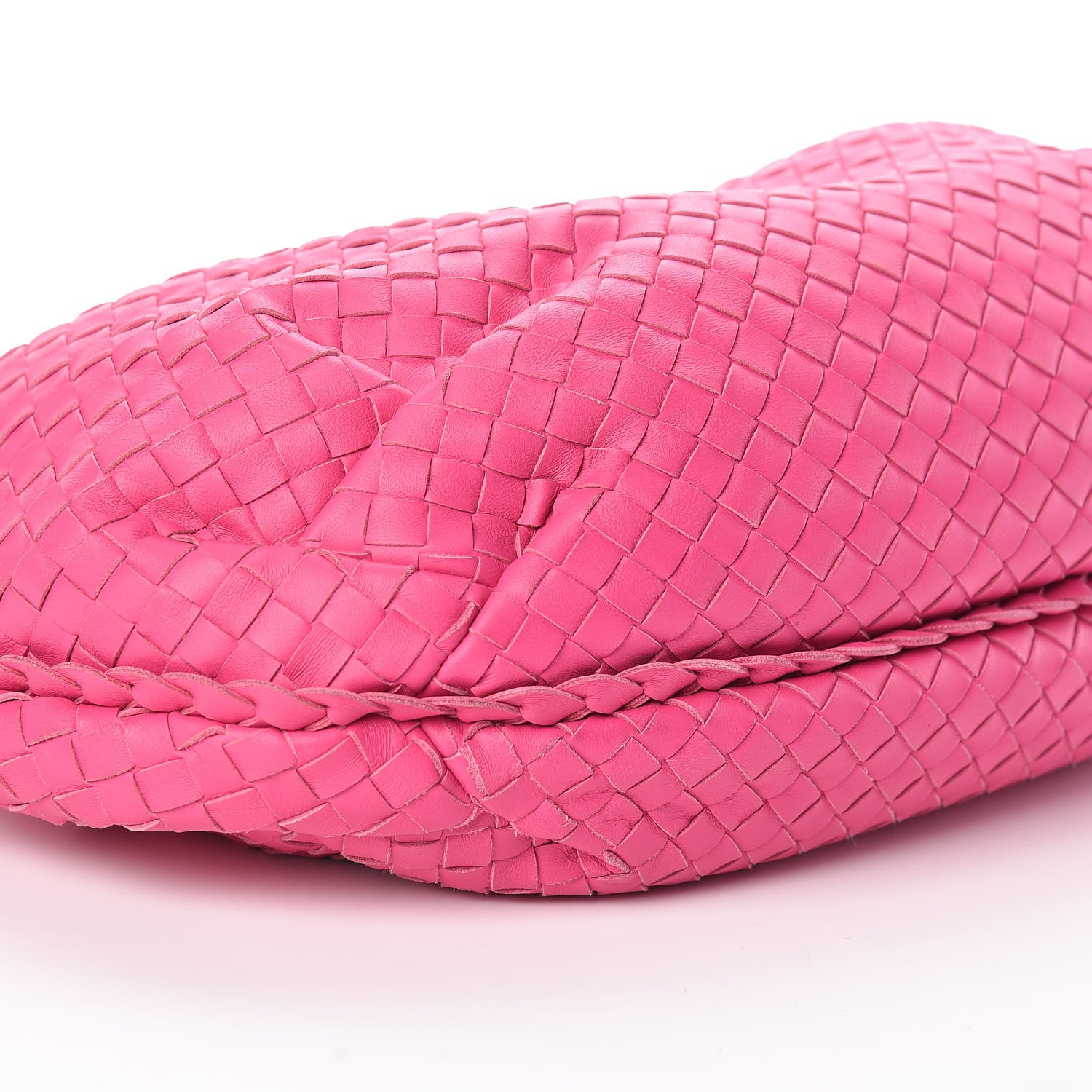 Bottega Veneta Nappa Intrecciato Medium Belly Veneta Hobo Rosa Shock 5 of 9