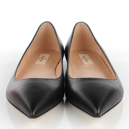 Valentino Garavani Nappa Rockstud Ballet Flats 40 Black 2 of 8