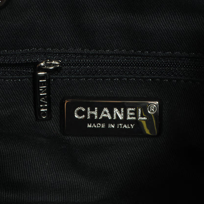 Chanel Pony Hair Quilted Drawstring Tote Dark Red 6 of 7