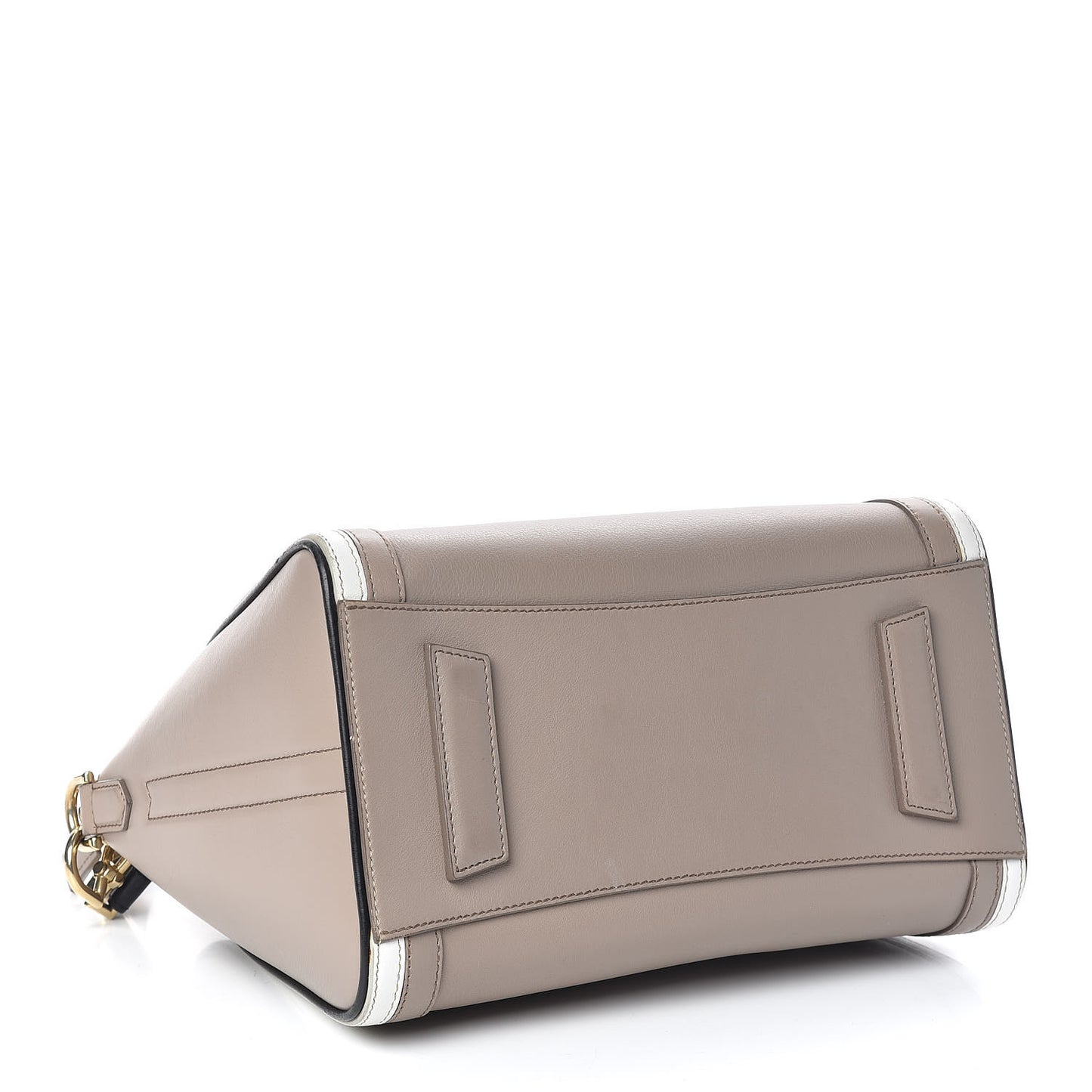 Calfskin Small Tri-Color Antigona Beige Black White