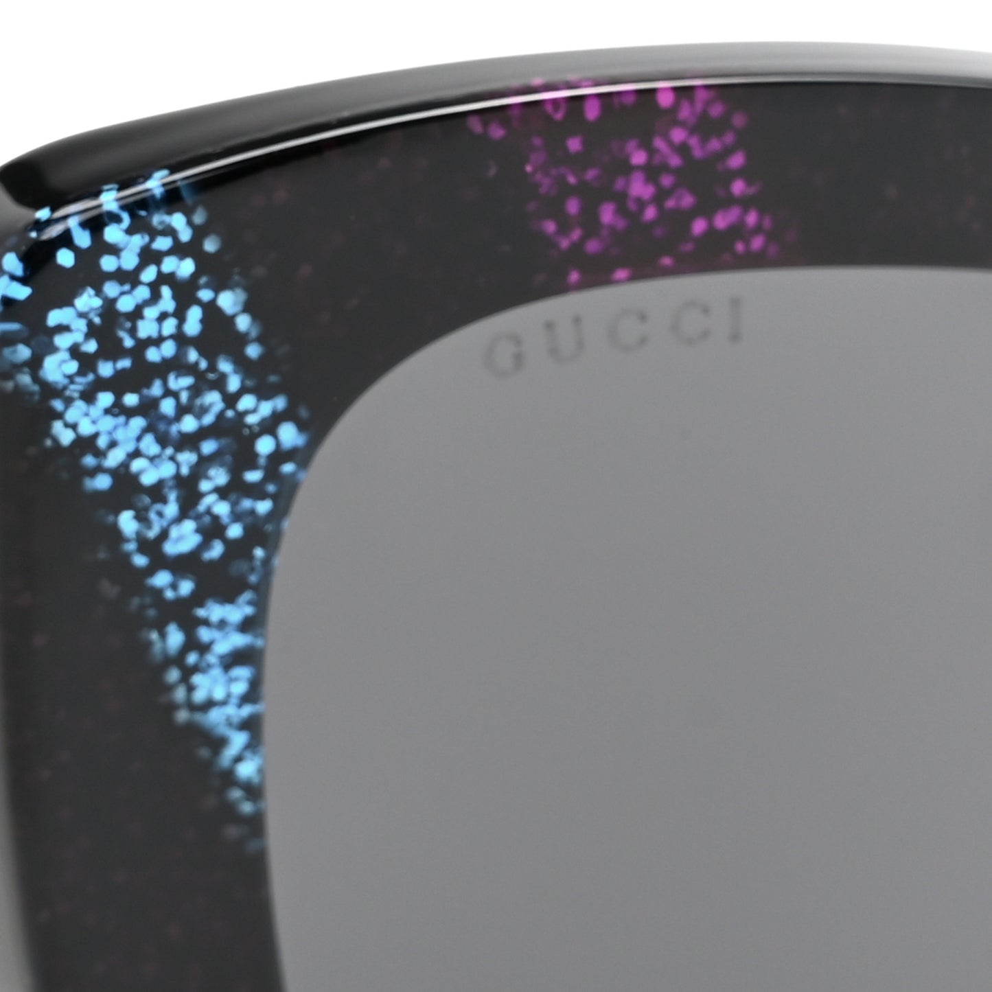 Acetate Glitter Sunglasses GG0327S Black