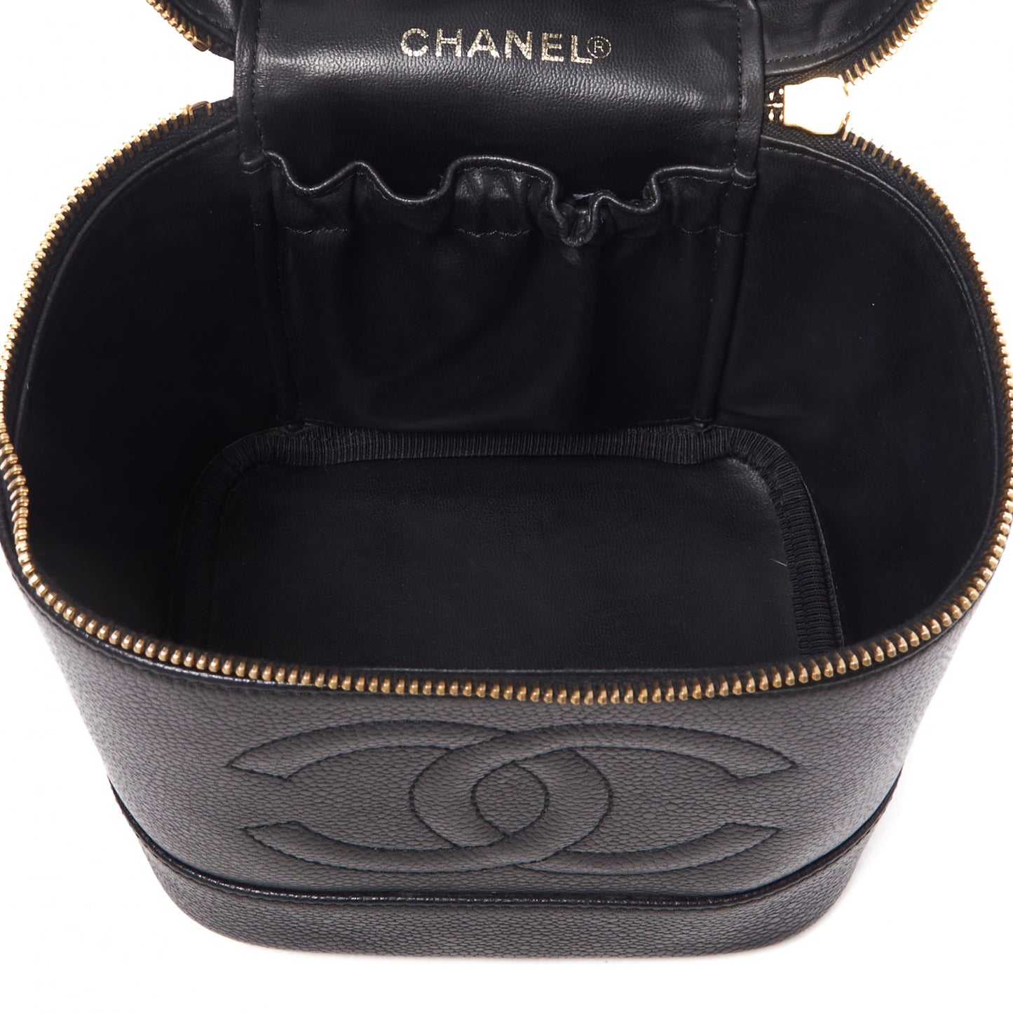 Caviar Vanity Cosmetic Case Black
