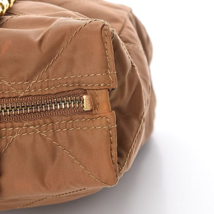 Prada Nylon Tessuto Impuntu Quilted Shoulder Bag Corinto 15 of 16