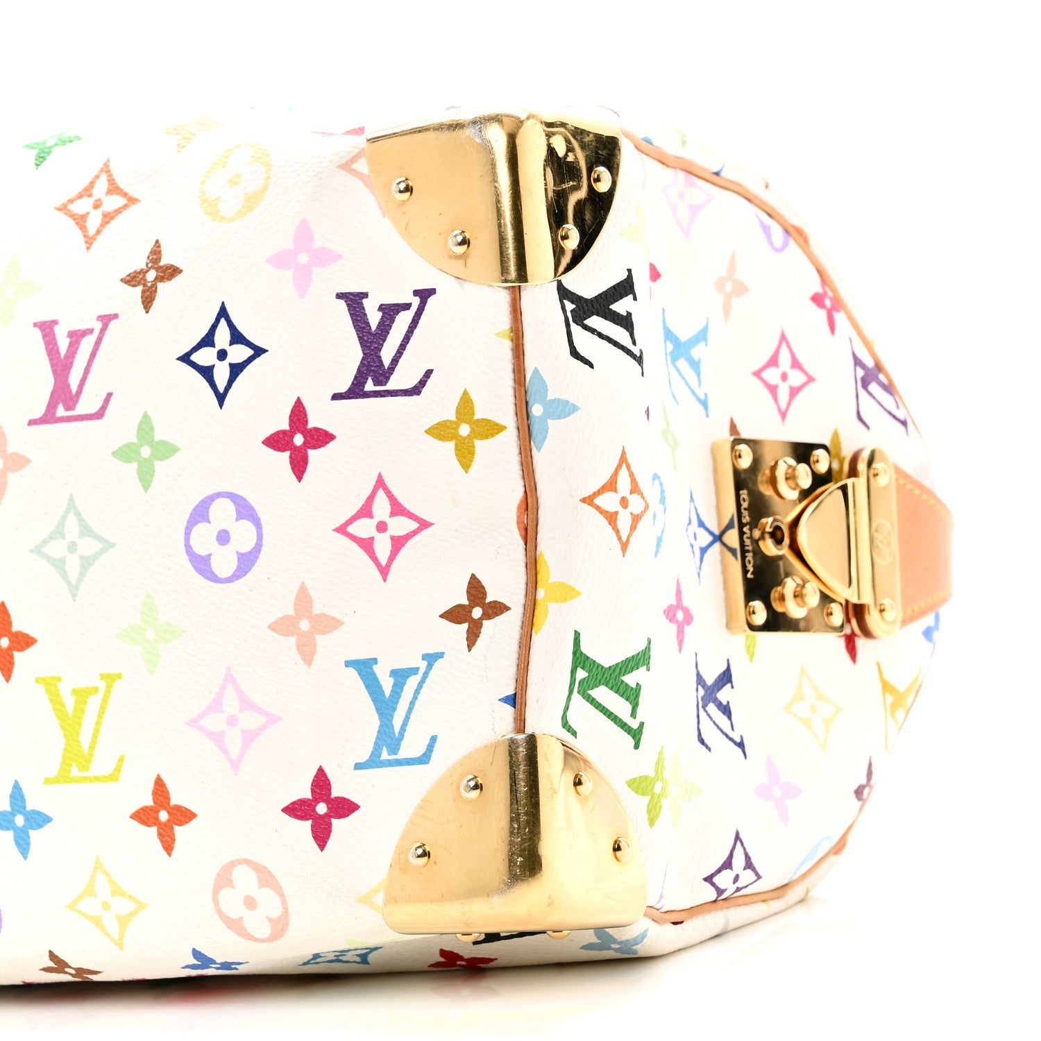 Louis Vuitton Monogram Multicolor Speedy 30 White 9 of 11