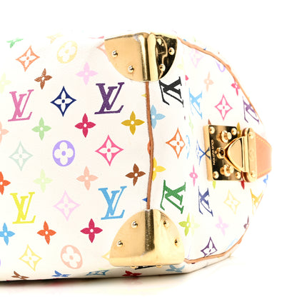 Louis Vuitton Monogram Multicolor Speedy 30 White 9 of 11