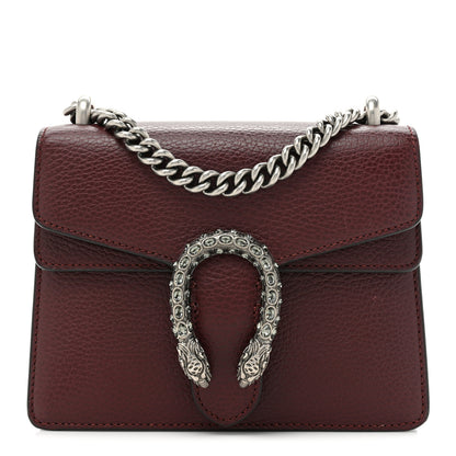 Gucci Dollar Calfskin Crystal Mini Dionysus Shoulder Bag Vintage Bordeaux 1 of 11
