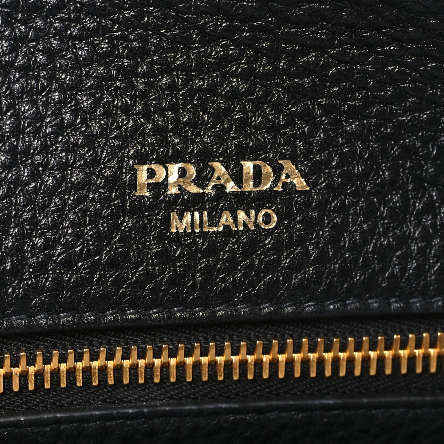 Vitello Daino Tote Black