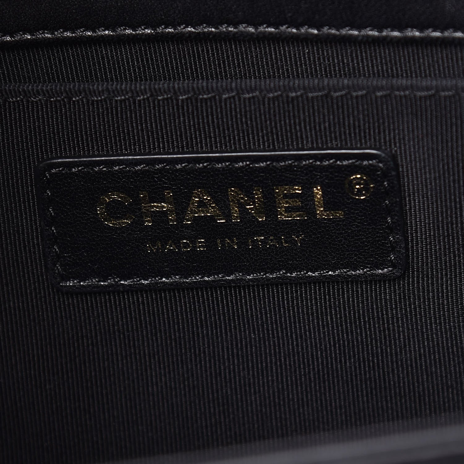 Chanel Lambskin Quilted Medium Boy Flap Black 6 of 14